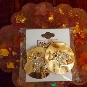 Elephant earrings